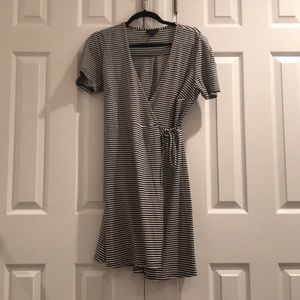 Topshop Striped Dress